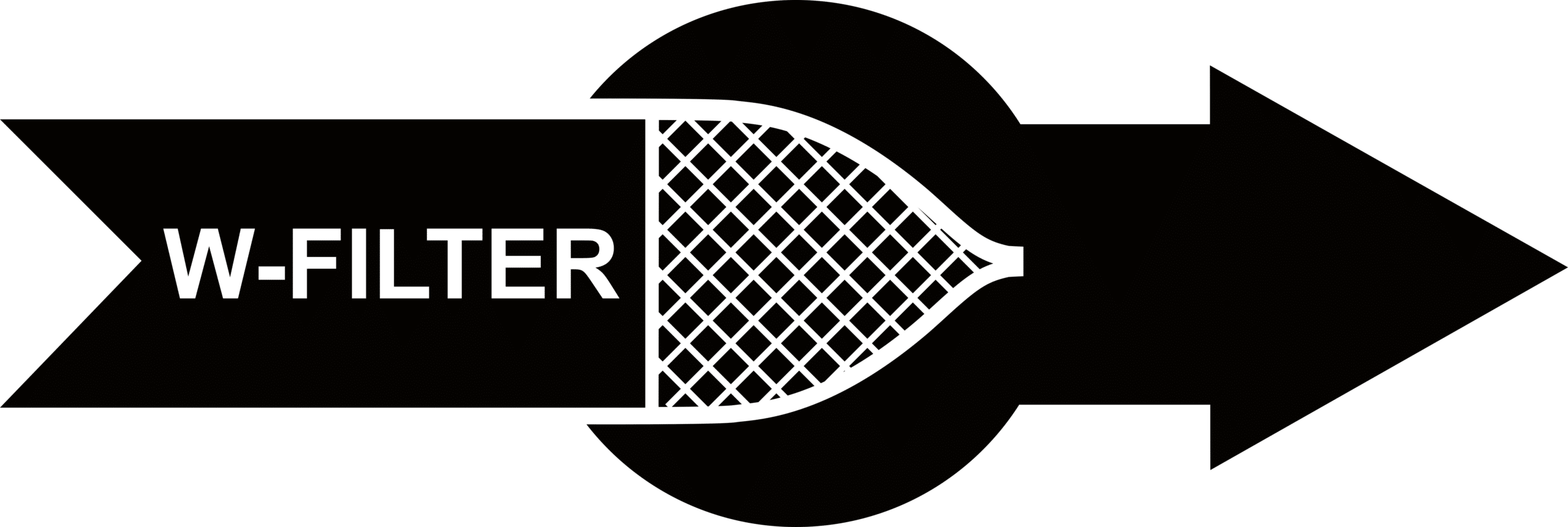 w filter logo vektorpfade o r