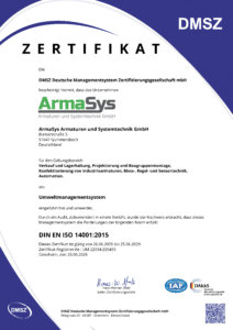 zertifikat de iso14001 22334 z05455